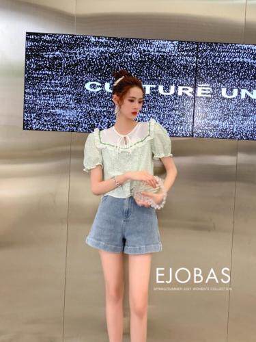 夏季清爽小衫，女装，1983