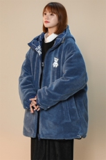 冬季学生羊羔绒棉衣中性风潮牌两面穿外套男女8830-P115控价138，男装棉衣，电商A441-1