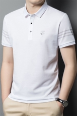 Y32598钱塘2020-2夏季新款男士时尚翻领短袖T恤宽松休闲上衣P47，男装T恤，钱塘207-2