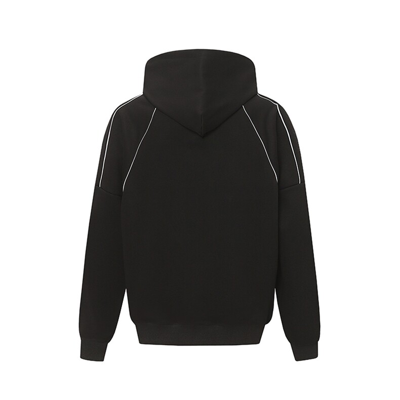 抖音得物品质秋冬美式高街重磅结构夜光反光条连帽卫衣外套CM101,男装卫衣,电商A486