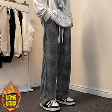 加绒加厚男新款青少年时尚休闲裤A980P43，男装休闲裤，星座1116-2