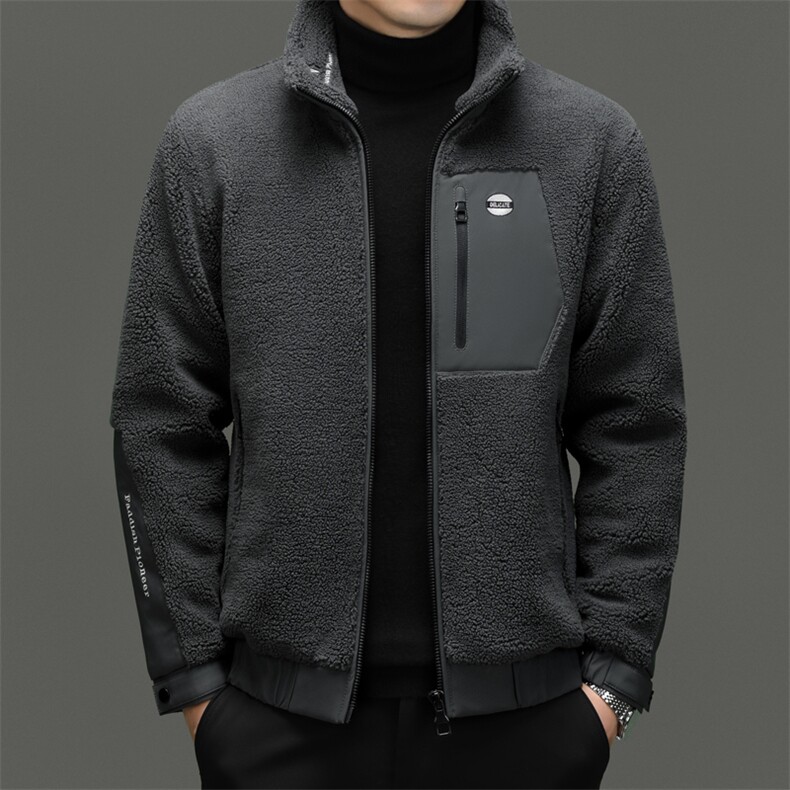 男装羽绒服YR2369继续2025冬现货雪*飞款式摇粒绒羽绒服外套,男装羽绒服,钱塘207-1