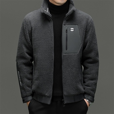男装羽绒服YR2369继续2025冬现货雪*飞款式摇粒绒羽绒服外套，男装羽绒服，钱塘207-1