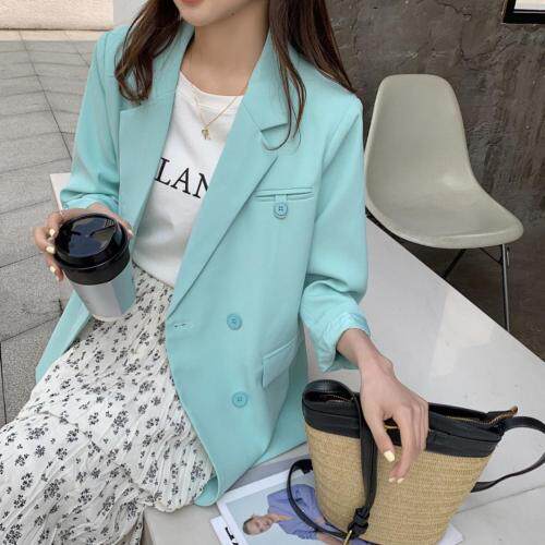 薄料西服，女装，约她