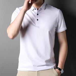 D22773钱塘2020-2精品男士短袖翻领T恤基础款主推P56图片