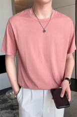 cleanfit正肩短袖T恤男夏季小领口速干健身运动美式高街内搭打底，男装T恤，电商D303