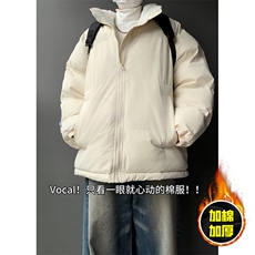 现货高品质美式高街冬季重磅三防加绒加厚羽绒棉衣厚外套棉服，男装棉衣，电商A486