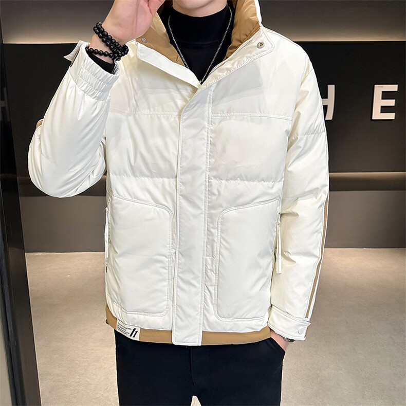 AK87818钱塘2020-3简约时尚休闲冬季厚款中年男士羽绒服P155,男装羽绒服,钱塘207-3