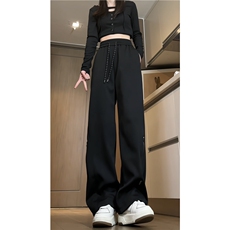 抖音品质港风秋季新款简约宽松百搭休闲卫裤B315-K24003-p50控68，男装休闲裤，电商B315