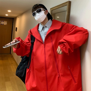 男士秋季连帽夹克男装休闲宽松外套男青少年潮流A266-JK9126-P80图片