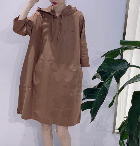 秋款休闲连衣裙，女装连衣裙，琴阁