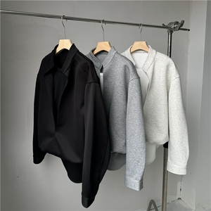 现货 秋装新款 W2618 假两件卫衣套装s-2XL 上衣P65 裤子W2619P55图片