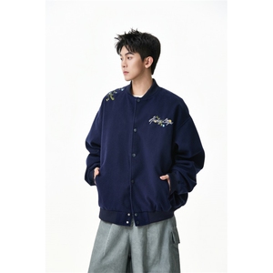 美式重磅花卉刺绣棒球服外套  WT2522-P90-控158图片