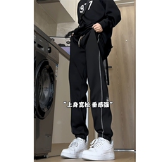 ！直播品质！2025秋季新款男士休闲卫裤运动裤WK2006特P38，男装休闲裤，电商B220
