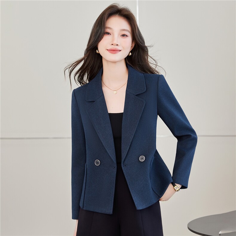 《档口现货》2026秋上新气质短款职业西装短外套小个子女,女装短外套,苗苗