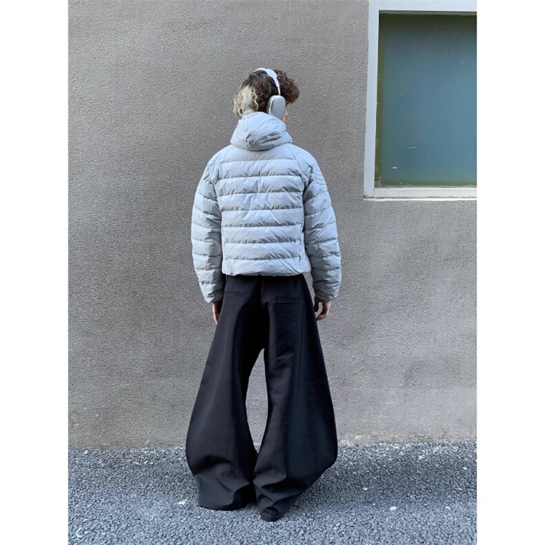 长袖棉服外套连帽拉链纯色轻薄百搭棉服MY8501特P79,男装棉衣,星座908-1