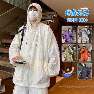 UPF100+有报告 凉感轻薄透气套装防晒服 两件套HS621-P70图片