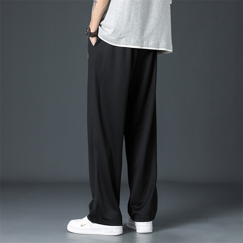 夏季休闲裤冰丝裤运动服基础款舒适亲肤青少年速干裤K2311-特p30,男装休闲裤,电商B306