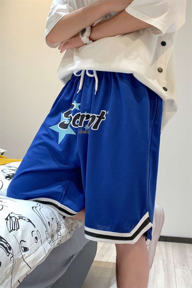 2023夏季新款男装男士宽松运动短裤潮流百搭速干中裤DK16P25,男装休闲裤,电商B220