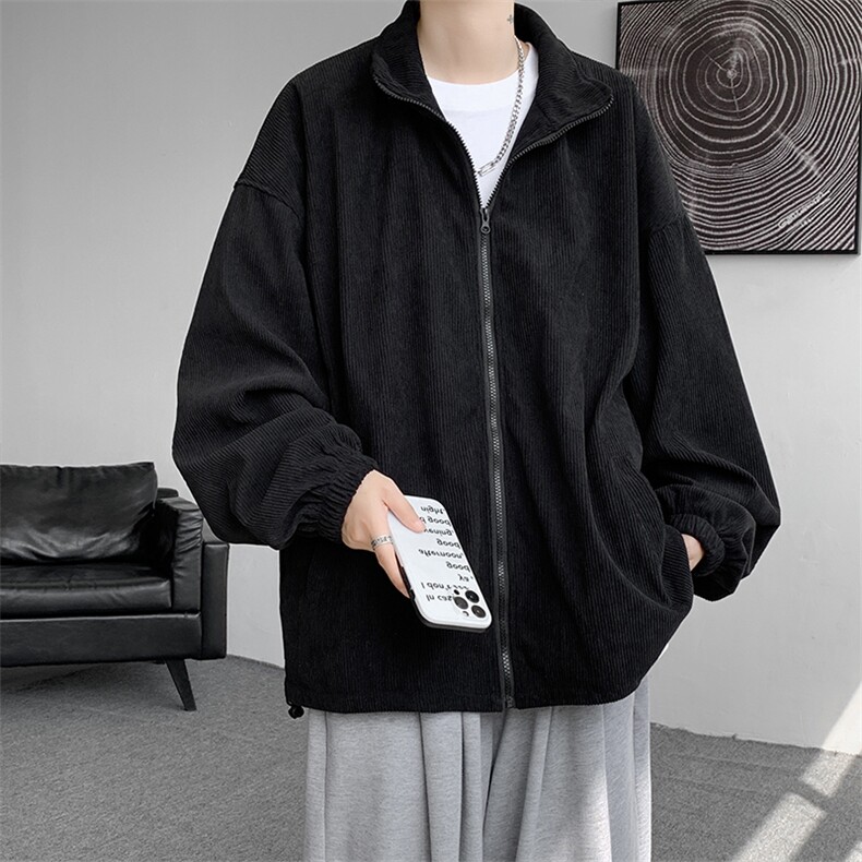 现货DSA059-JK7849-P65控88秋季重磅高品质休闲宽松夹克抖音品质,男装夹克,电商A059