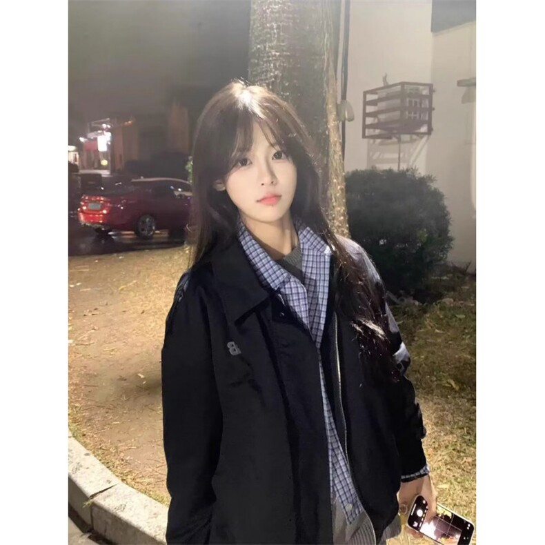 流行日系气质时尚百搭新款慵懒文艺夹克潮流简约513AJK2386P72,男装夹克,星座513A
