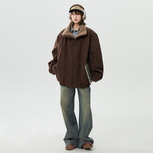 225-2-Y216-P228 控298 标90绒冬季新款大码立领座山雕羽绒服图片