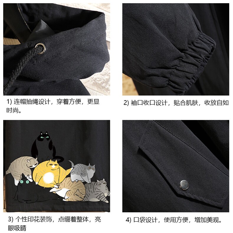 JK41155-P85加棉款-P115纯棉连帽夹克男士大码工装夹克男砖墙,男装夹克,电商A040A