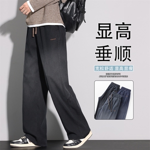 男款2026春季新款休闲裤宽松直筒裤运动工装裤春秋潮牌K6679-P52图片