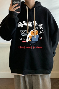 连帽卫衣男大码胖子帽衫大号运动服WY2447-P35图片