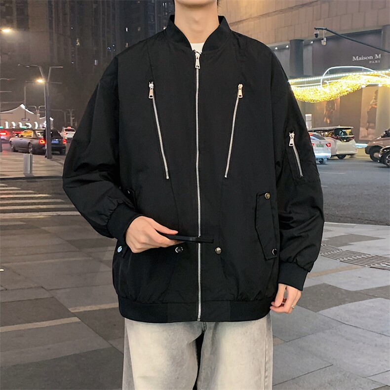 现货春季新款棒球服夹克男飞行员美式上衣外套JK08816-P70,男装夹克,星座308B-2