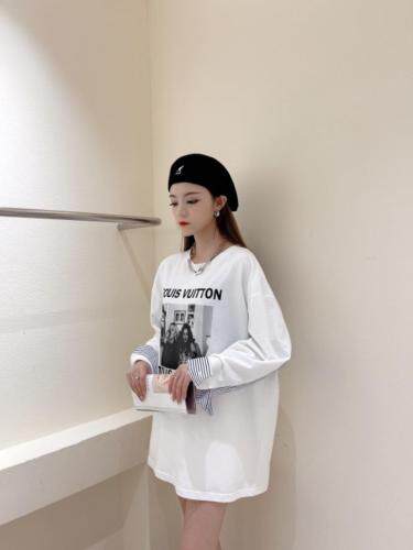 秋季新款2021年初秋薄款卫衣设计感韩版宽松版型，女装卫衣/绒衫，咖啡色