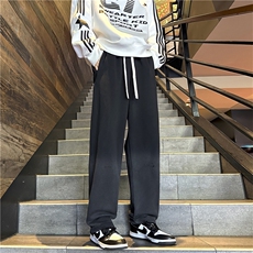 2024秋冬新款潮牌oversize卫裤美式高街休闲运动裤子男K7578-P40，男装休闲裤，星座512-3