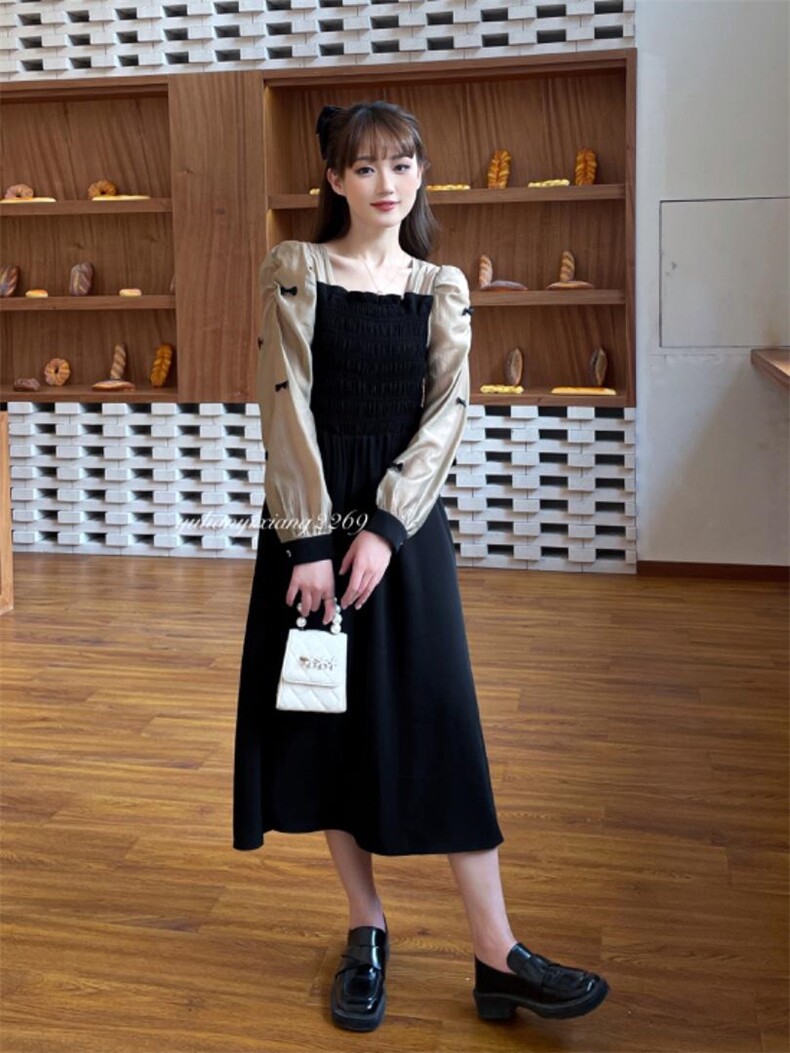 秋季新款连衣裙，女装连衣裙，雨恋依香(1F)