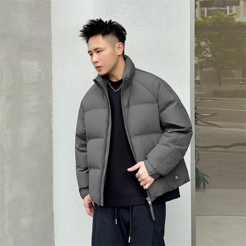 2025冬季标90绒立领白鸭绒羽绒服大码跑量款301-p270,男装羽绒服,星座223（原229-2）