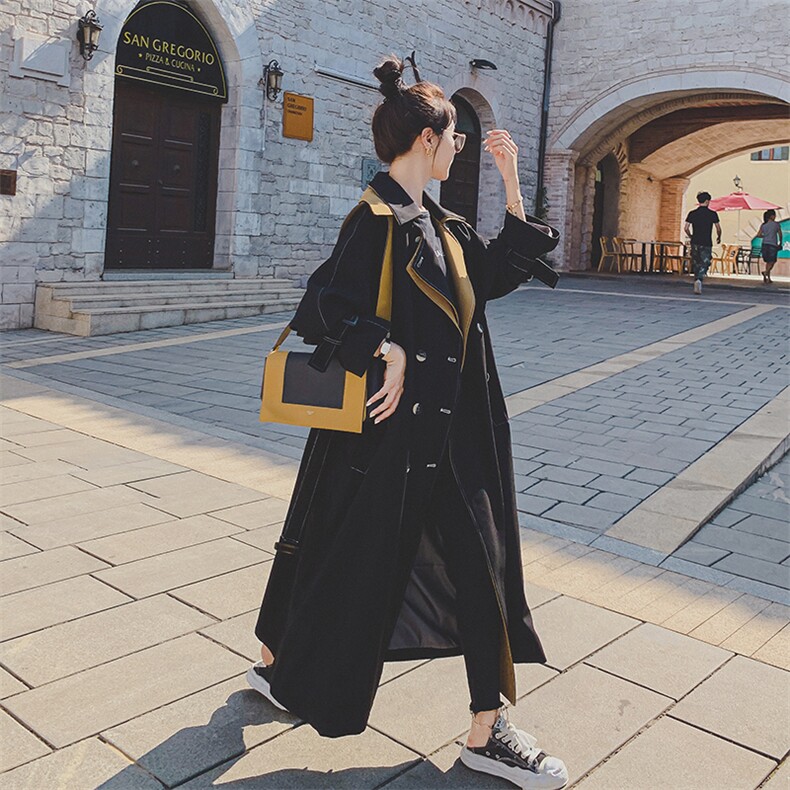 现货新款风衣新款中长款新款浙宝217-2750-155-218,女装风衣,浙宝217