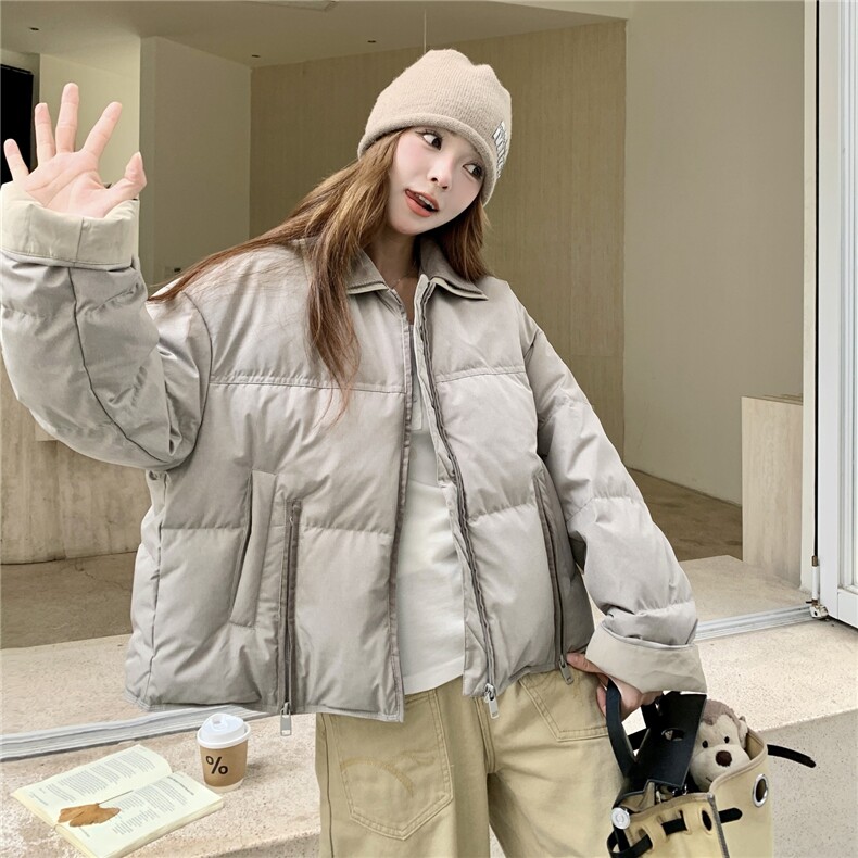现货新款90白鸭绒加厚面包服2D035-25120P255K378,女装羽绒服,2D035