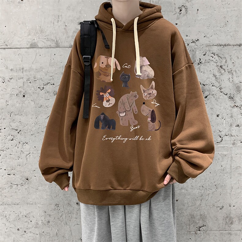 连帽卫衣男大码胖子帽衫大号运动服WY2444-P35,男装卫衣,电商A040