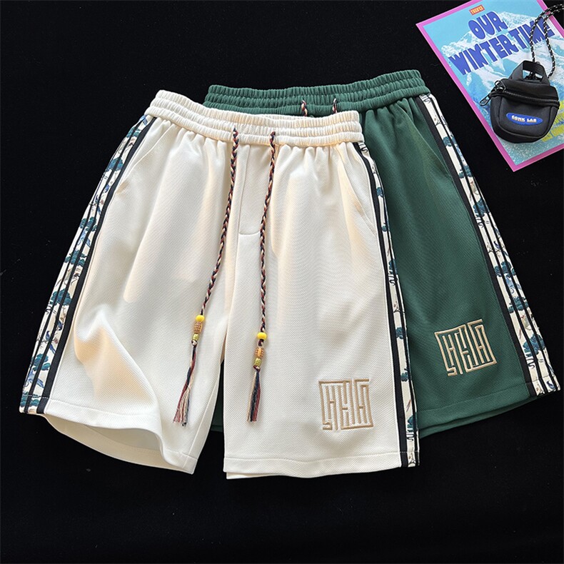 高性价比高品质男士风拼接短裤适合抖音直播C208A-6803，男装牛仔裤，电商C208A