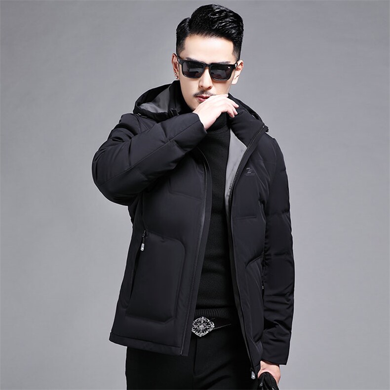 B2201钱塘2020-3冬季9102鸭绒帽子可脱卸新款羽绒服主推P230,男装羽绒服,钱塘207-3