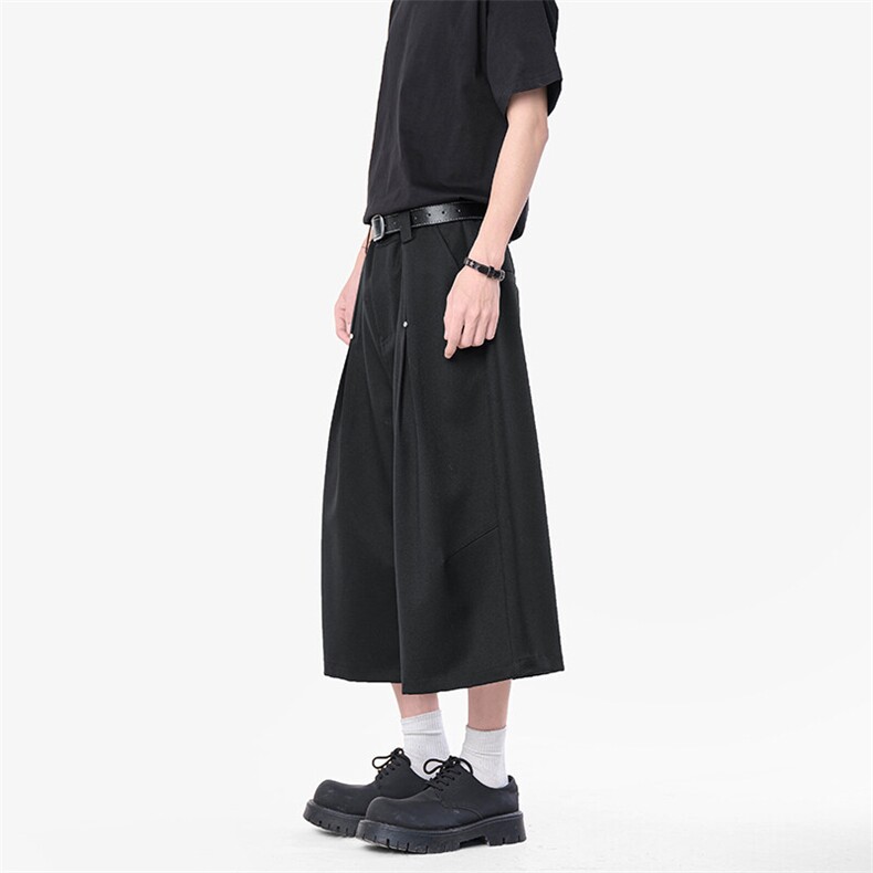 KG8727-P65-X88-成分：80涤纶20人造棉-七分裤图片