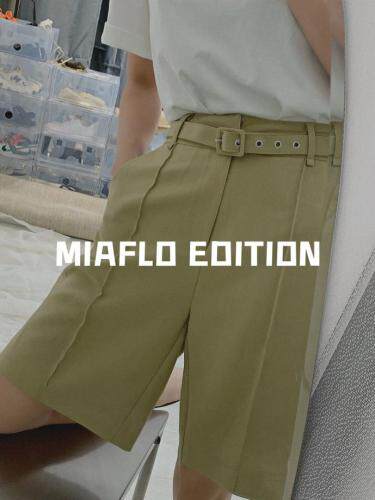 气质西装中裤&LOGO体套装，女装西装，MIA&FLO