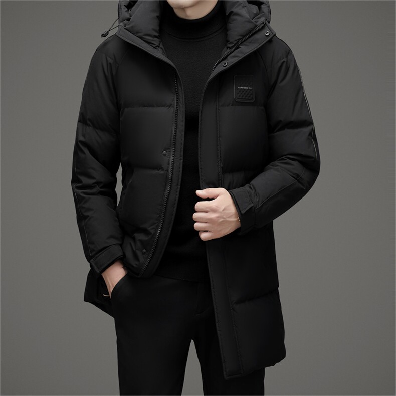 DAJ8802钱塘2020-2冬季新款厚款时尚休闲中年男士羽绒服外套P270,男装羽绒服,钱塘207-2