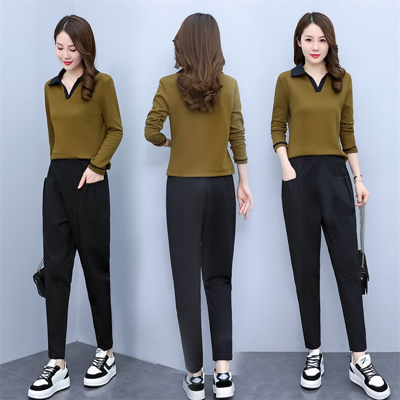 品牌休闲运动套装女2025春季新款减龄洋气妈妈跑步服两件套,女装套装/套裙,梦依杭