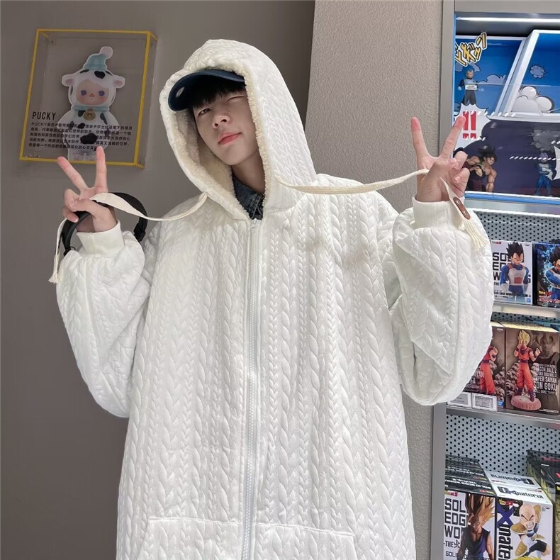 秋季青春流行男夹克文艺潮羊羔绒外套AH8811P58,男装夹克,星座1116-2