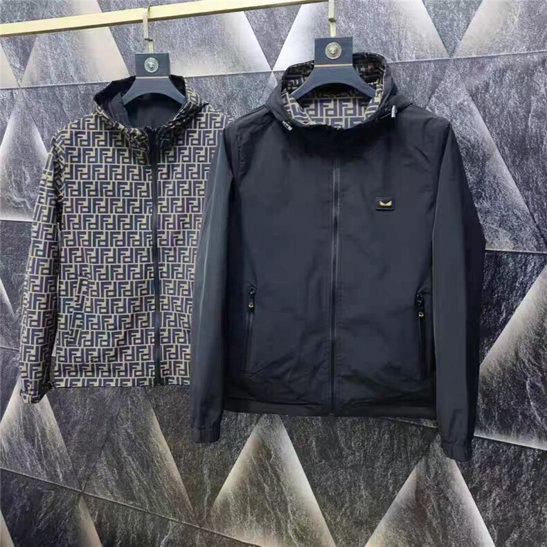 (网图)双面穿轻奢棉服休闲时尚连帽外套潮牌313B-5632棉衣-P120,男装棉衣,星座313B
