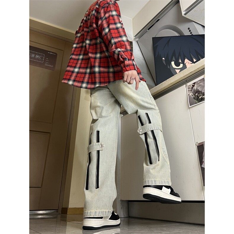 NZ803秋冬新款大货阳光帅气男宽松直筒长裤，量大价优特P38，男装休闲裤，星座215-2（原311A-2）