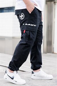 M-9XL 男春秋款弹力工装裤 束脚宽松休闲裤5032-11_8808图片