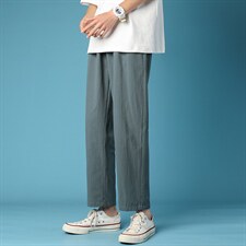 夏季日系轻薄型棉麻休闲裤DK7304-P30控58，男装休闲裤，星座717
