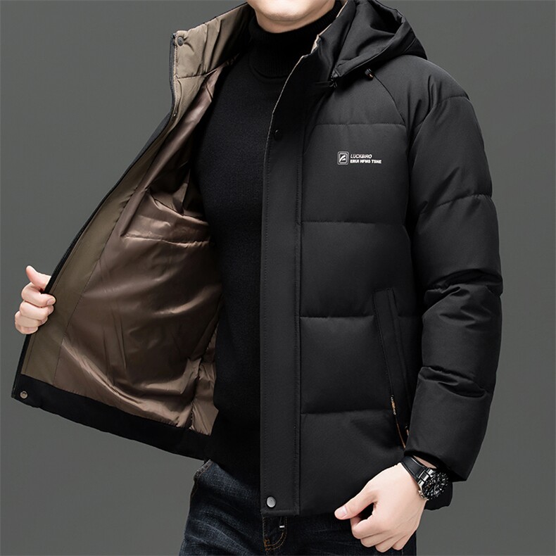 中年爸爸冬装外套面包服中老年棉衣加绒加厚男士羽绒中年保暖棉服,男装棉衣,电商B212（原钱塘6029）