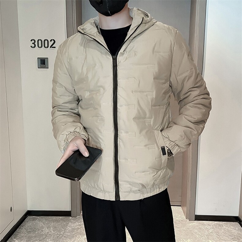 羽绒棉服男士冬季外套潮牌连帽棉衣加绒加厚保暖棉袄子时尚面包服,男装棉衣,星座218-1（原230）